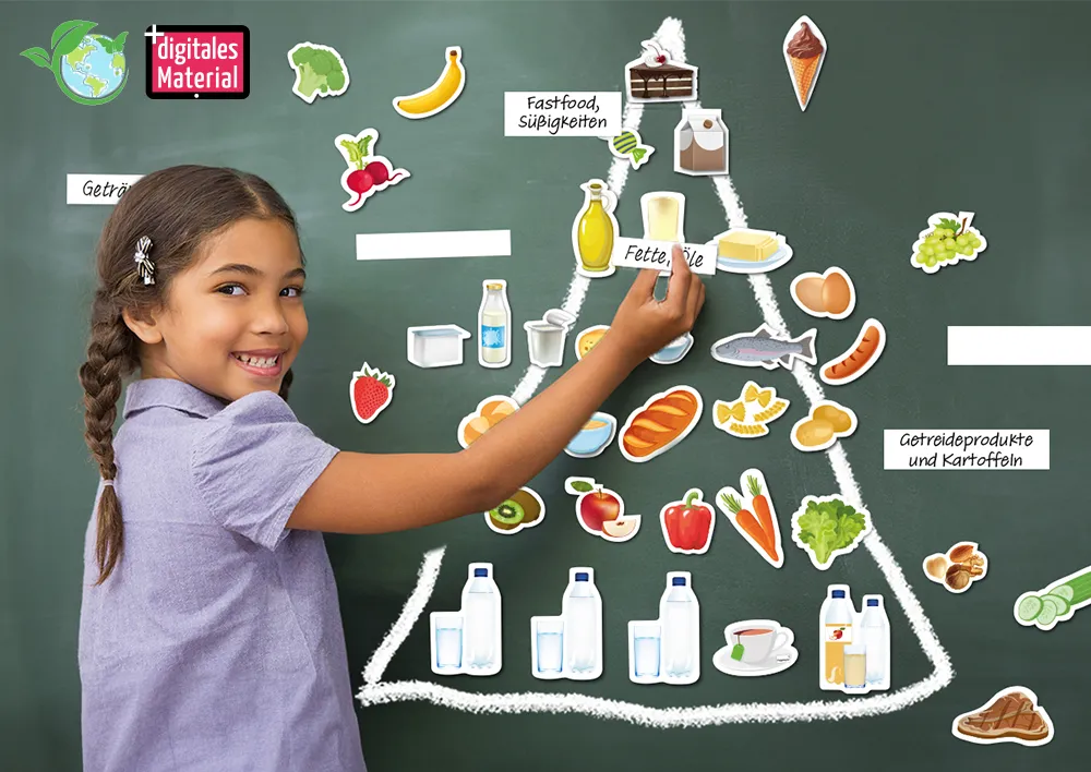 Lebensmittel, magnetisch, 53-tlg.