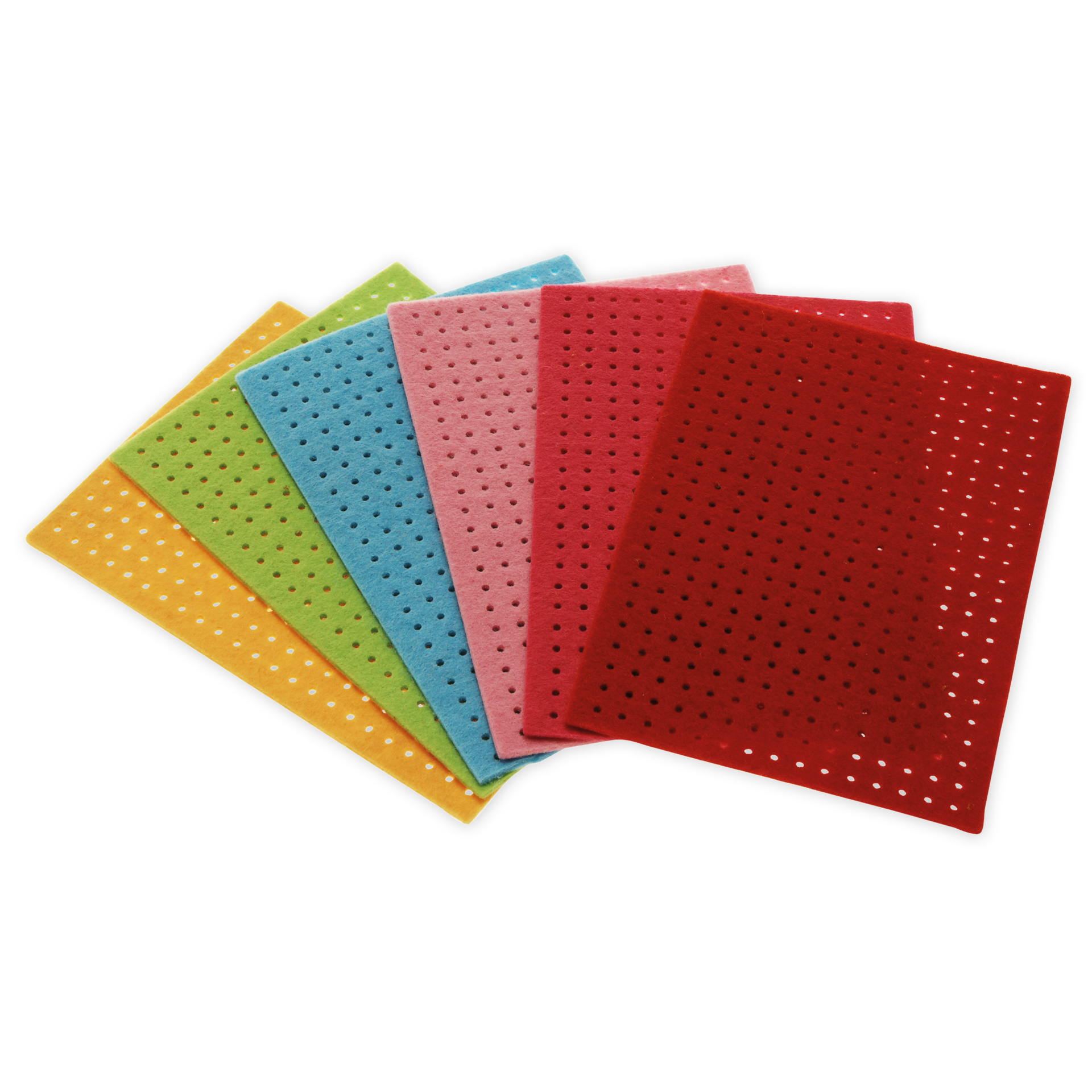 Hagemann Stick-Platten aus Filz, 12x17,5 cm, 6 Stück