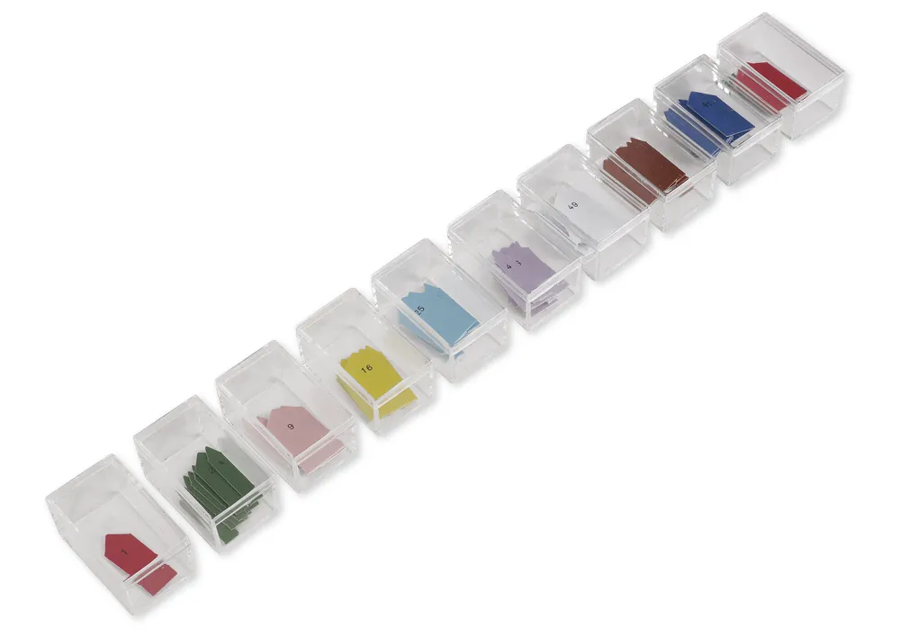 TimeTEX Pfeile für die kurzen Perlenketten "Montessori Premium"