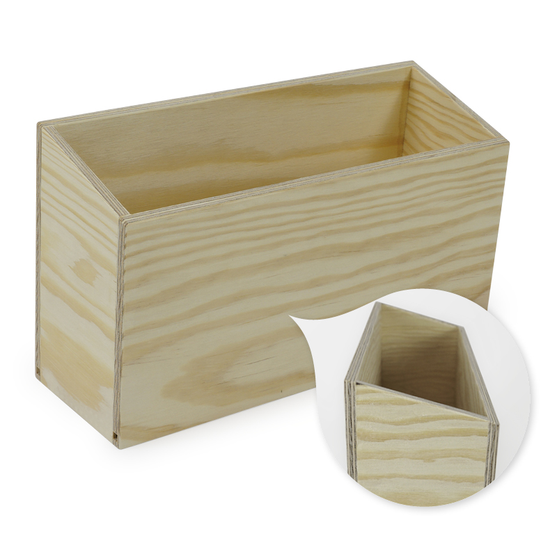 Arkivläda Tamara DIN A5 liggande, sluttande front, furu