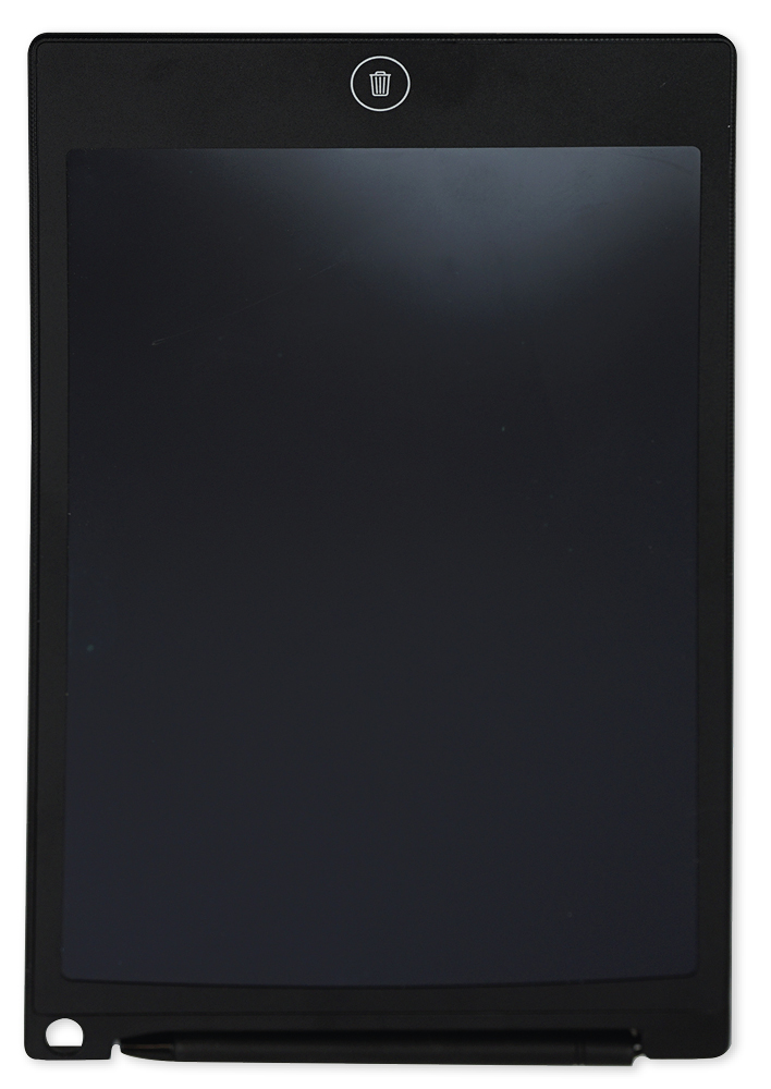 Digitale Schiefertafel SD "A4-XS", schwarzes Display, mit Canvas-Hülle