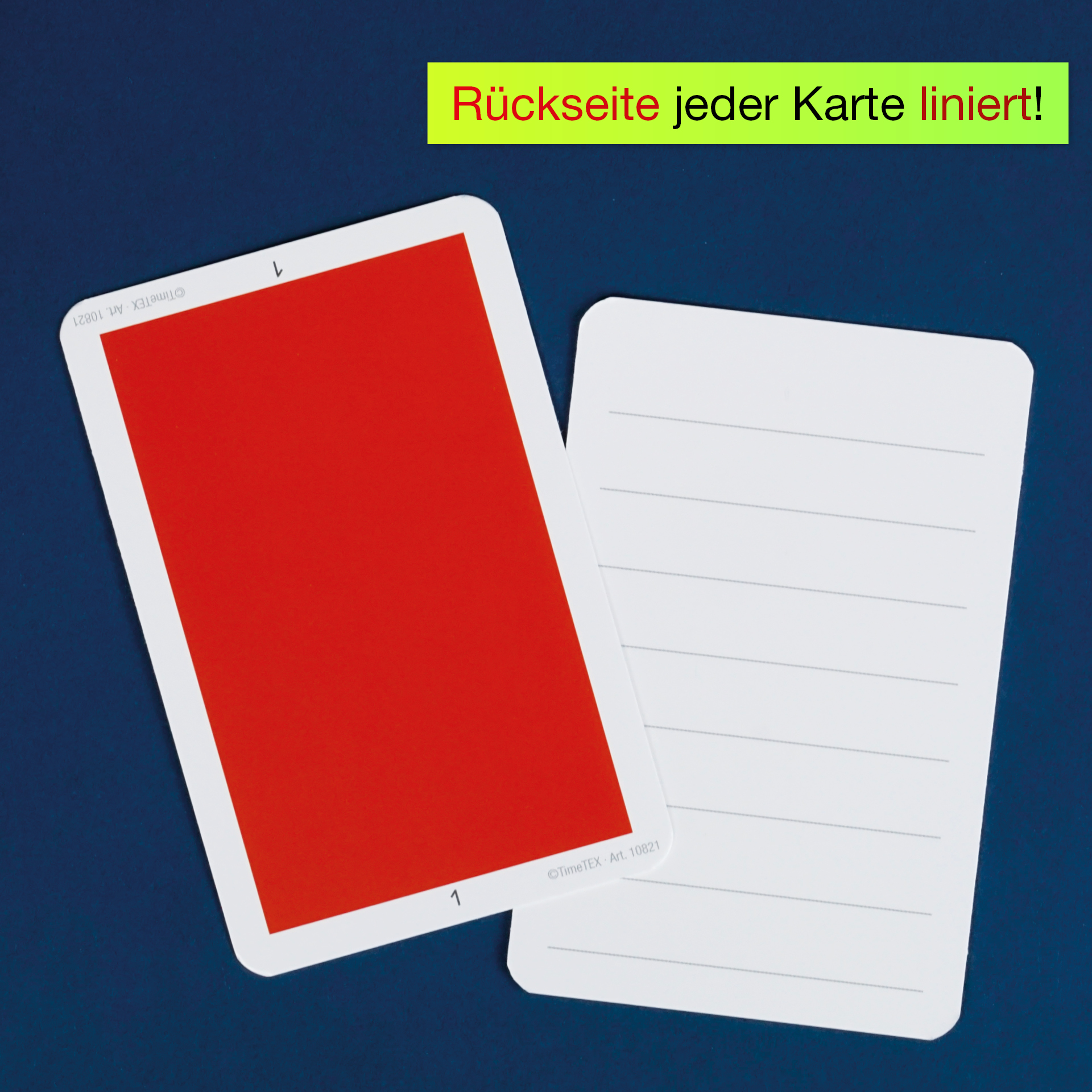 TimeTEX Gruppen-Blanko-Karten, 60-tlg. im Etui