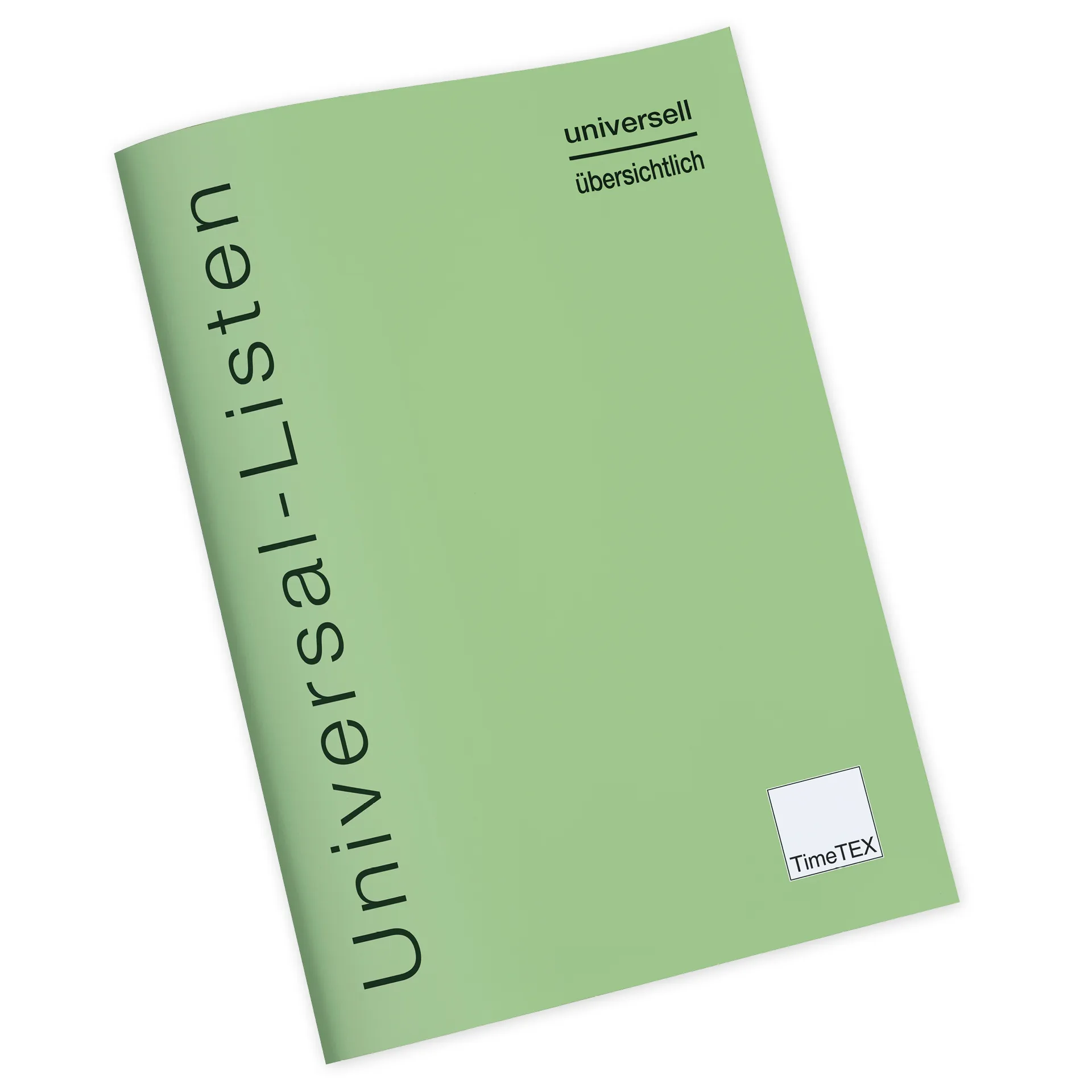 TimeTEX Heft Universal-Listen A4, 64 Seiten