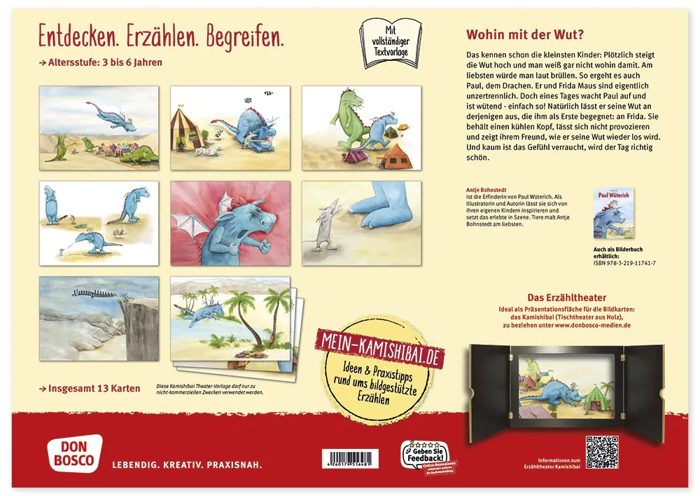 Bildergeschichten-Karten "Paul Wüterich", 13-tlg.
