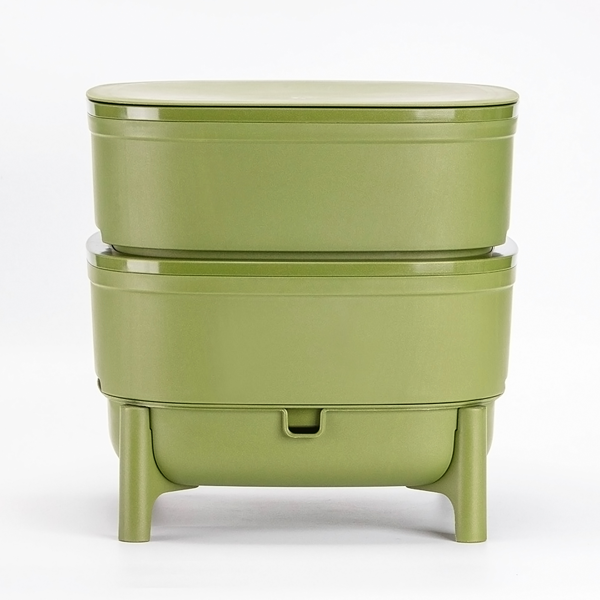 Indoor-Komposter aus Kunststoff, 38x38x38 cm