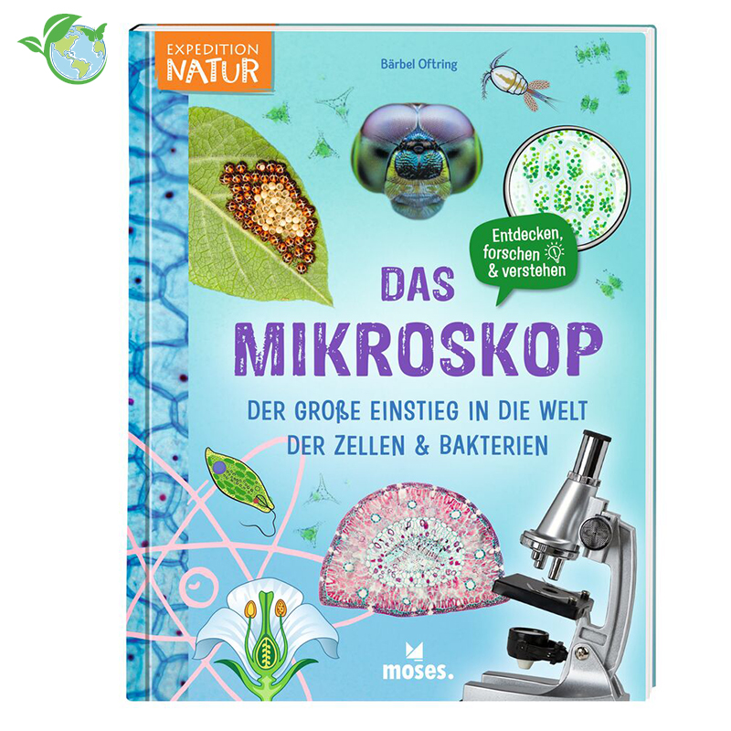 TimeTEX Buch "Das Mikroskop. Der große Einstieg in die Welt der Zellen & Bakterien", 95 Seiten