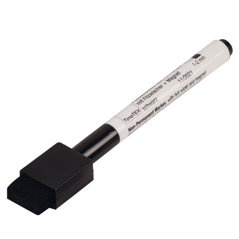 Marker pentru folii, nepermanent, cu burete + magnet Marker pentru folii, nepermanent, cu burete + magnet