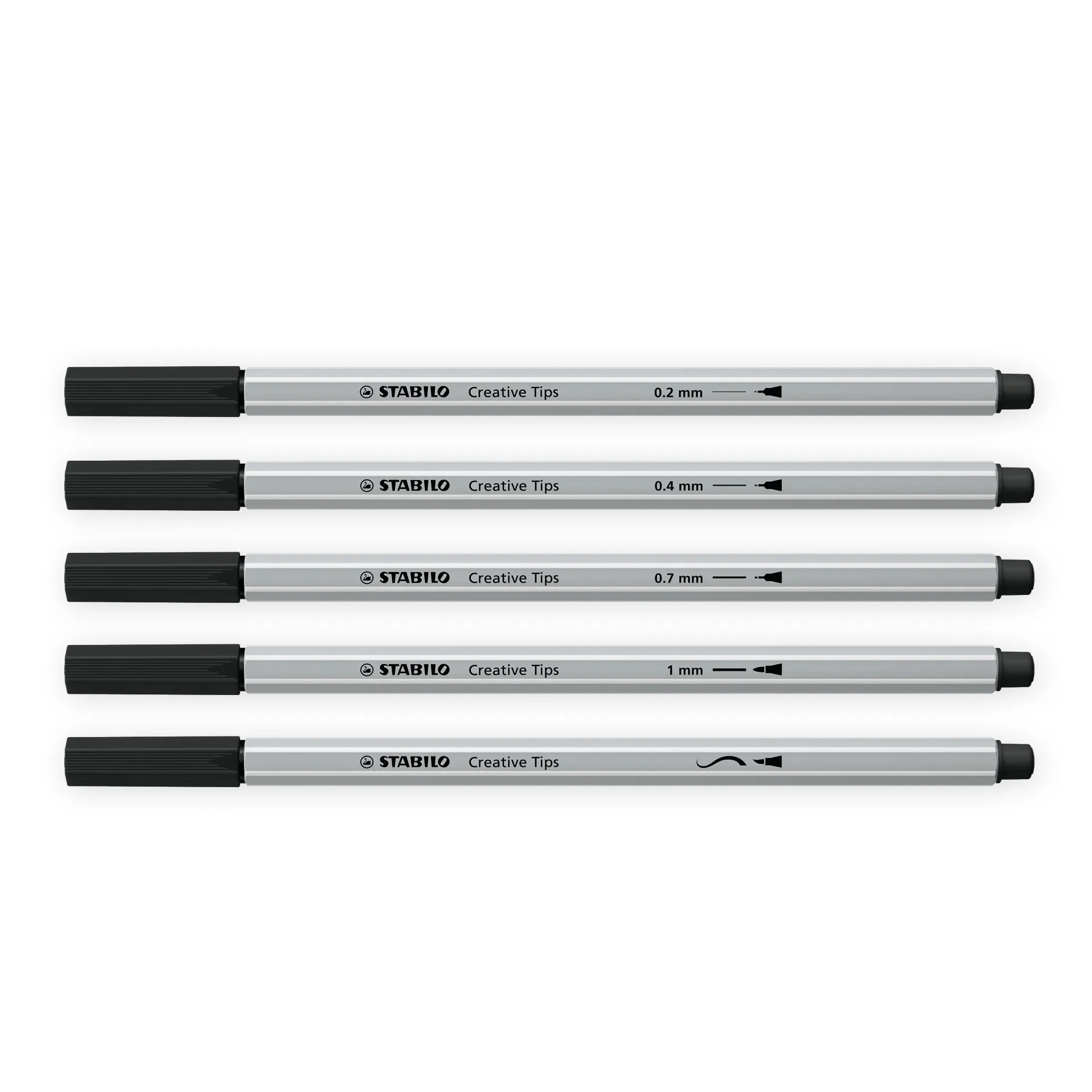 Stabilo Creative Tips Arty Multi-Liner, 5-tlg.