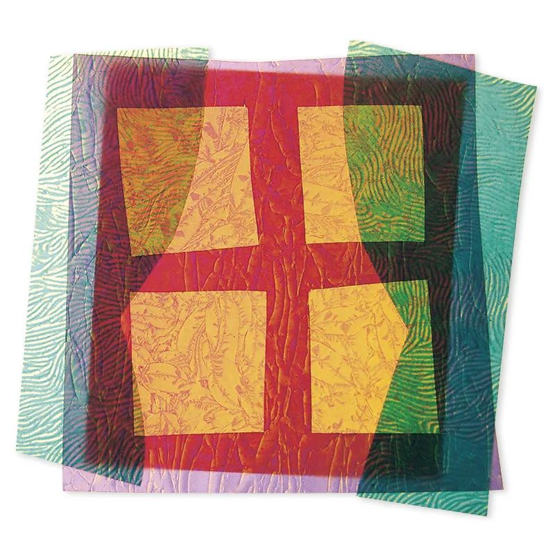 Transparentpapier "Gefrorenes Glas", 13,5x21 cm, 24 Blatt