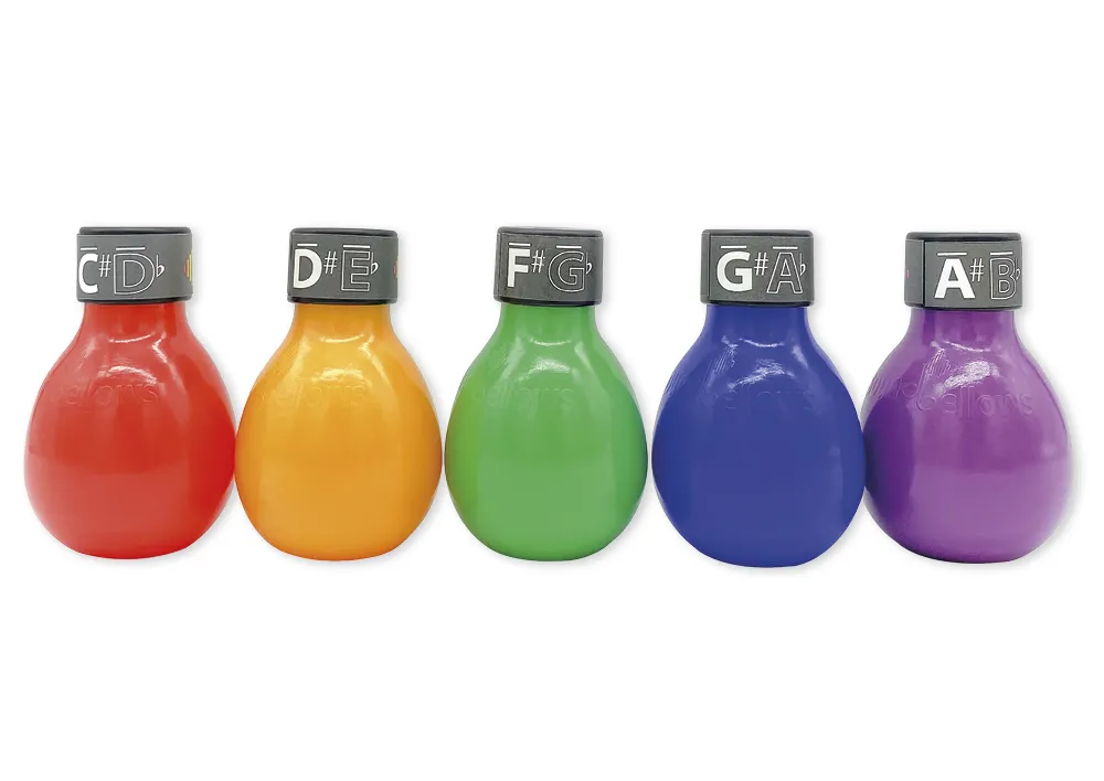 Soundbellows High - Chromatisches Ergänzungsset, 5-tlg.