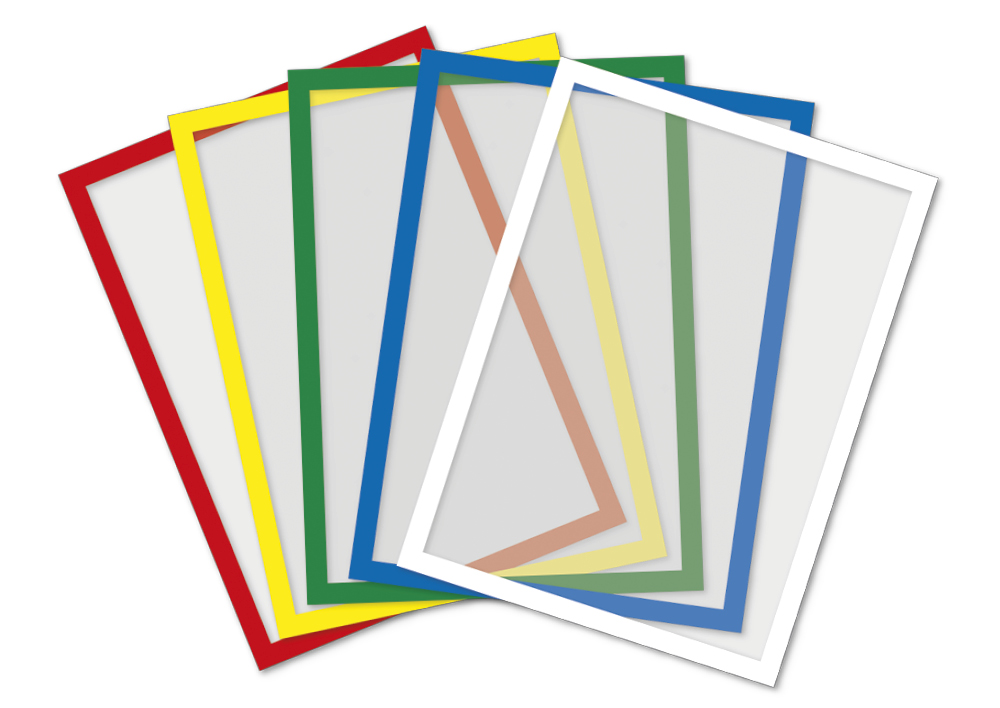 TimeTEX Indstiklommer A4, magnetiske, 5-delte.