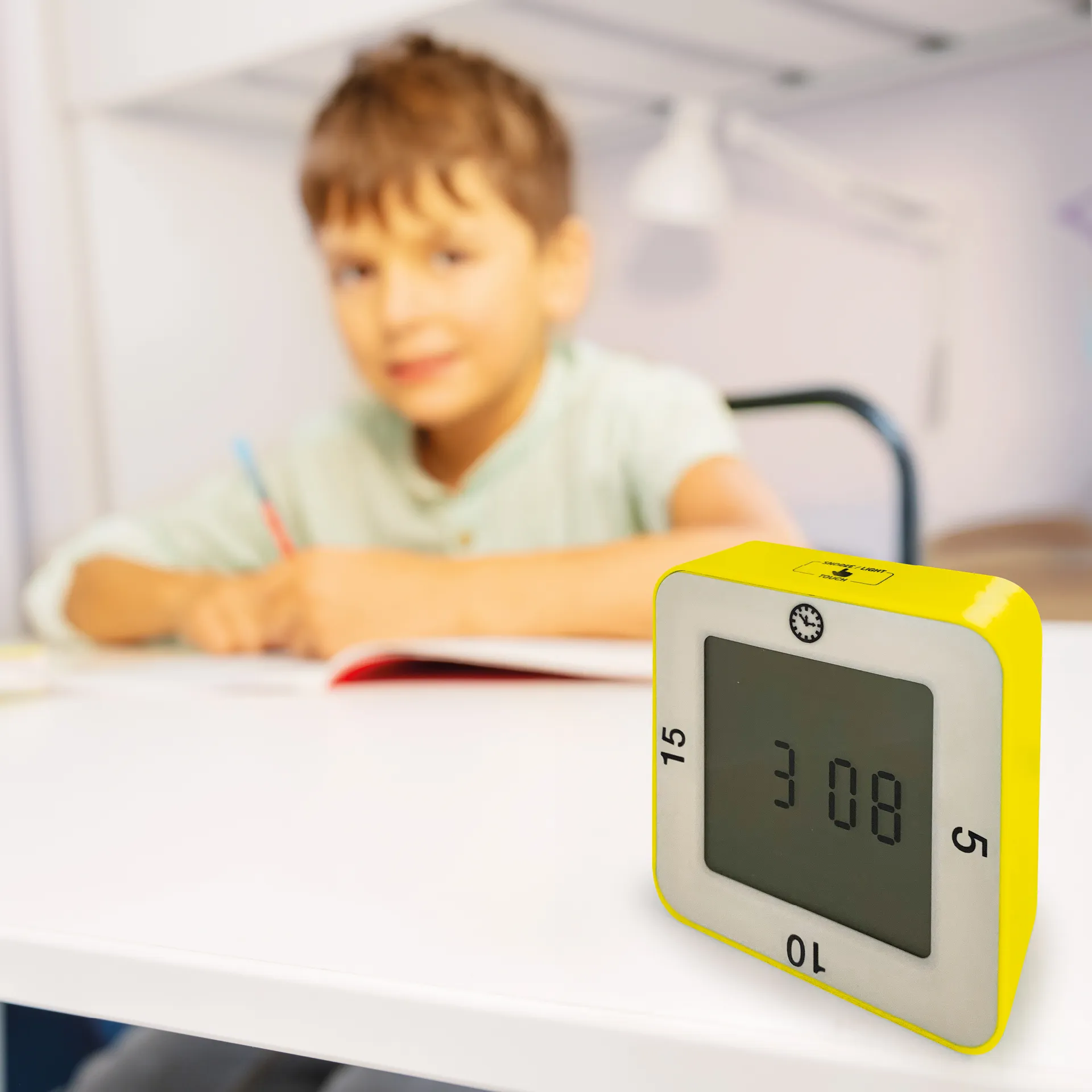 Varaktighet klocka “Digital + Rotary”, 3 fasta tider + digital klocka