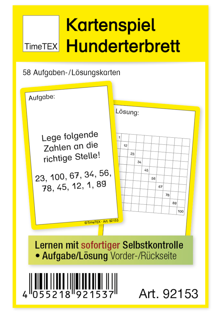 Hagemann Kartenspiel "Hunderter-Brett", 60-tlg.
