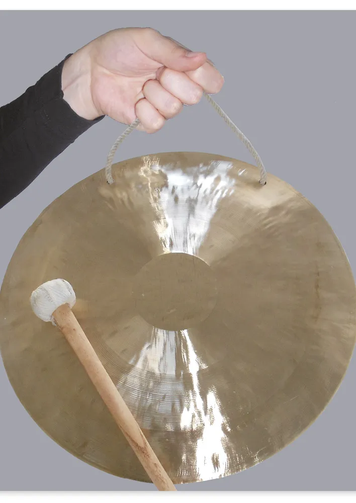 Feng-Gong 25 cm ö med klubba i väska