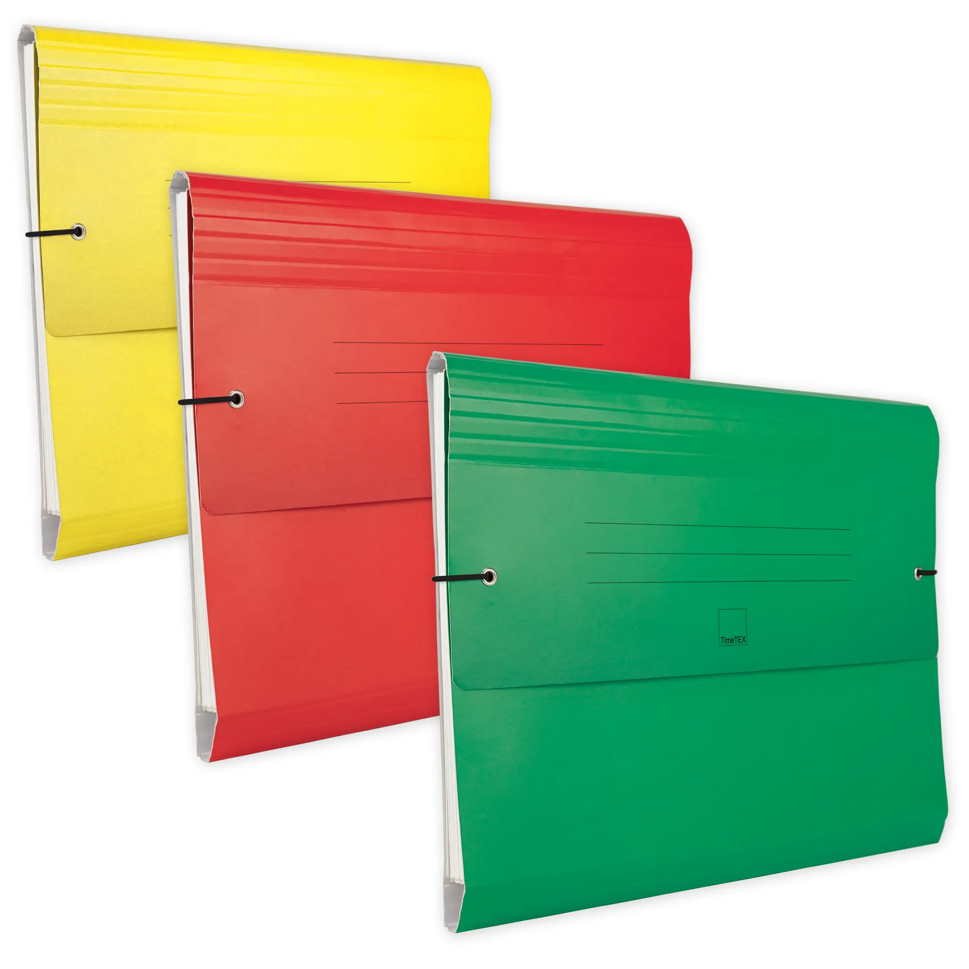 Trieur extensible à compartiments multiples, format A4-Plus, disponible dans plusieurs couleurs