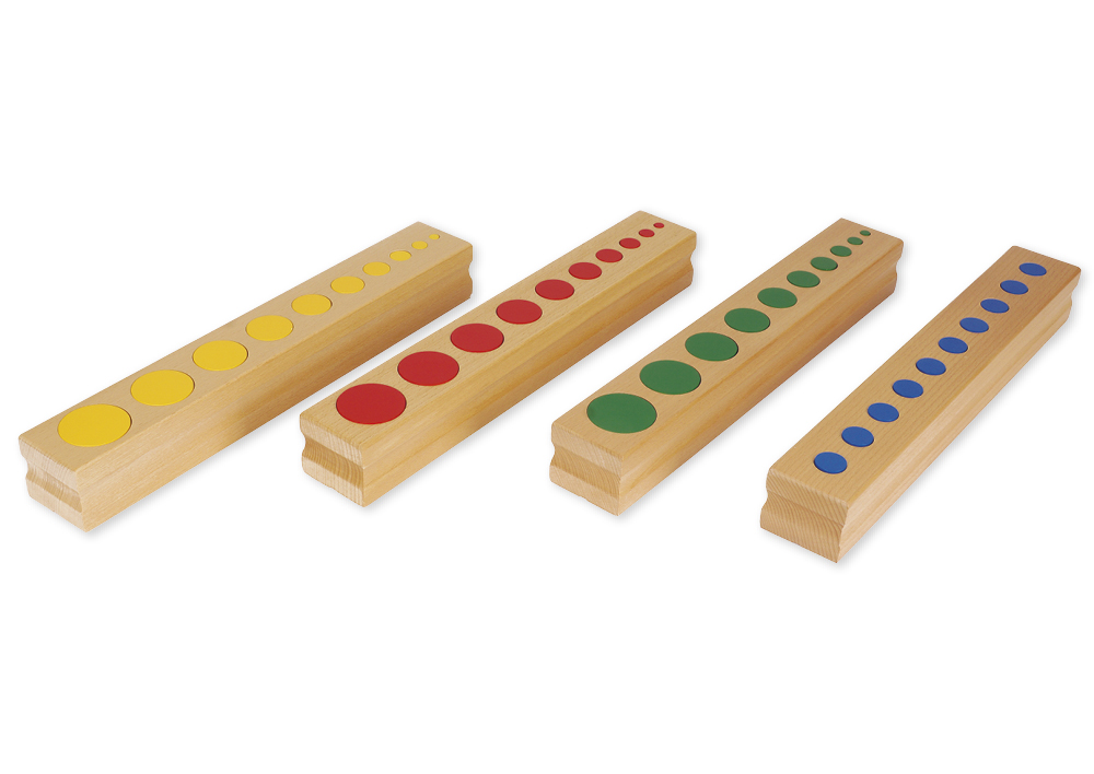 TimeTEX Farbige Zylinder "Montessori Premium" TimeTEX Farbige Zylinder "Montessori Premium"
