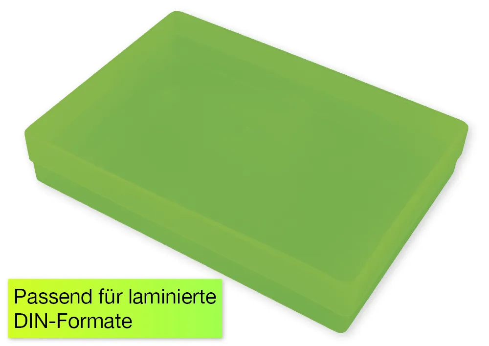 Kunststoff-Box A4 farbig