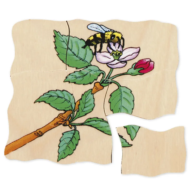Schichten-Puzzle "Apfel", 30-tlg.