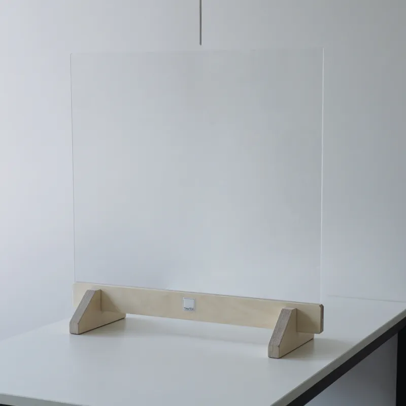 Hygiene-Schutzwand Exklusiv L für Tische