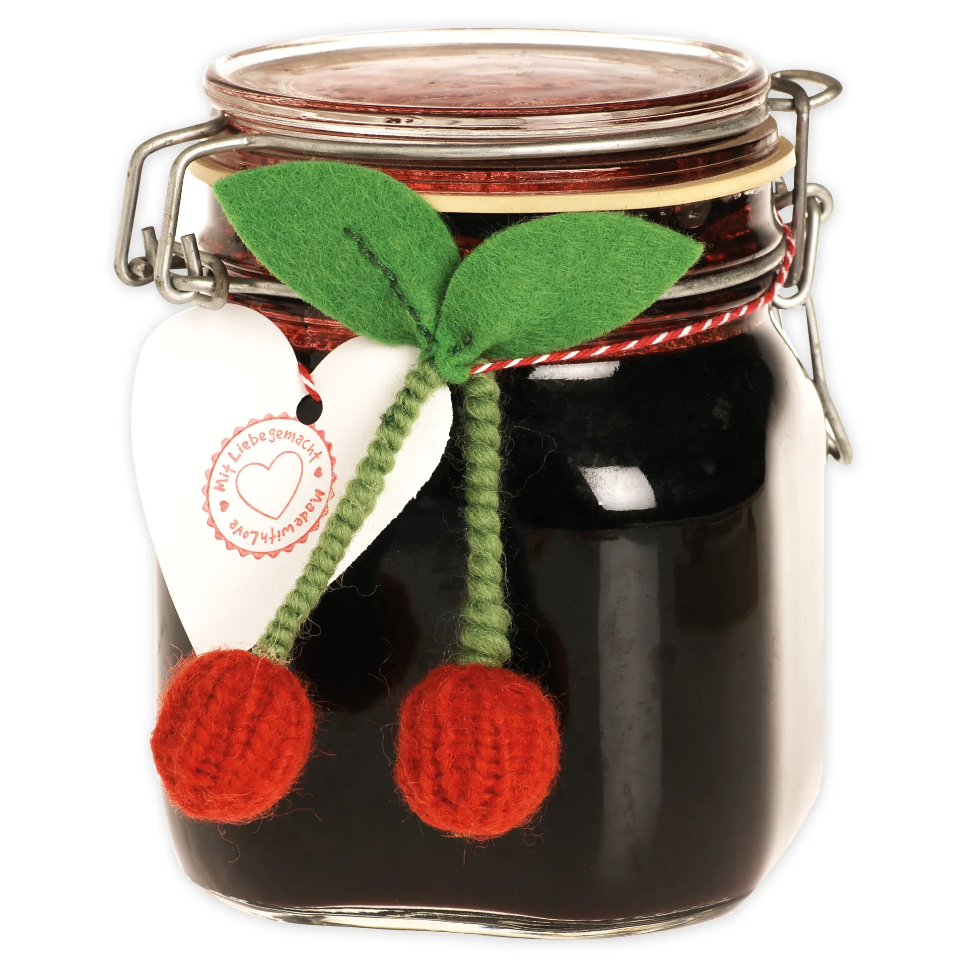 Strick-Türmchen "Kleine Liesel", 4 cm ø