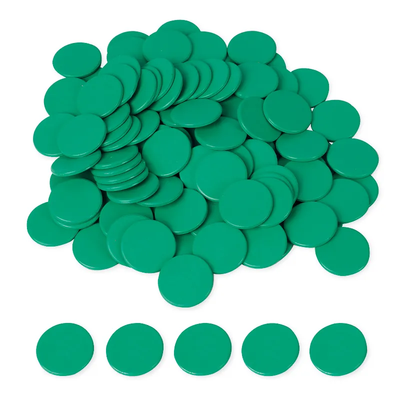 Fiches van RE-Plastic, ondoorzichtig, 100 stuks