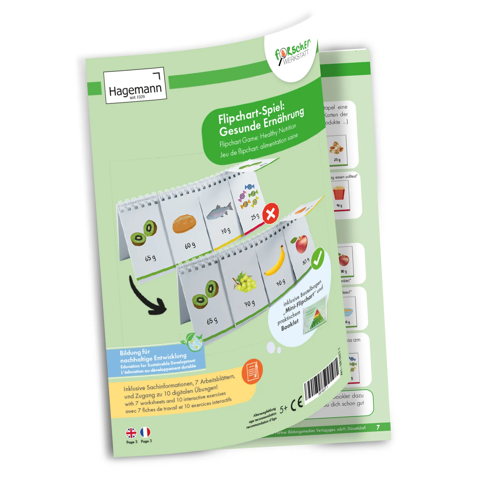 Klappen-Flipchart "Gesunde Ernährung"