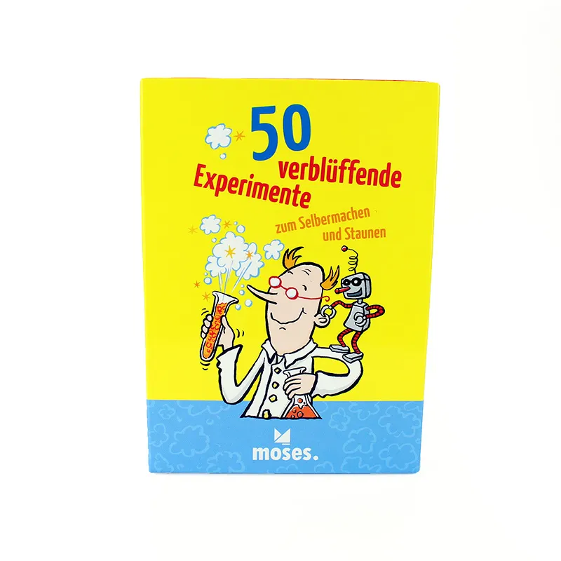 Kartenspiel "50 verblüffende Experimente"