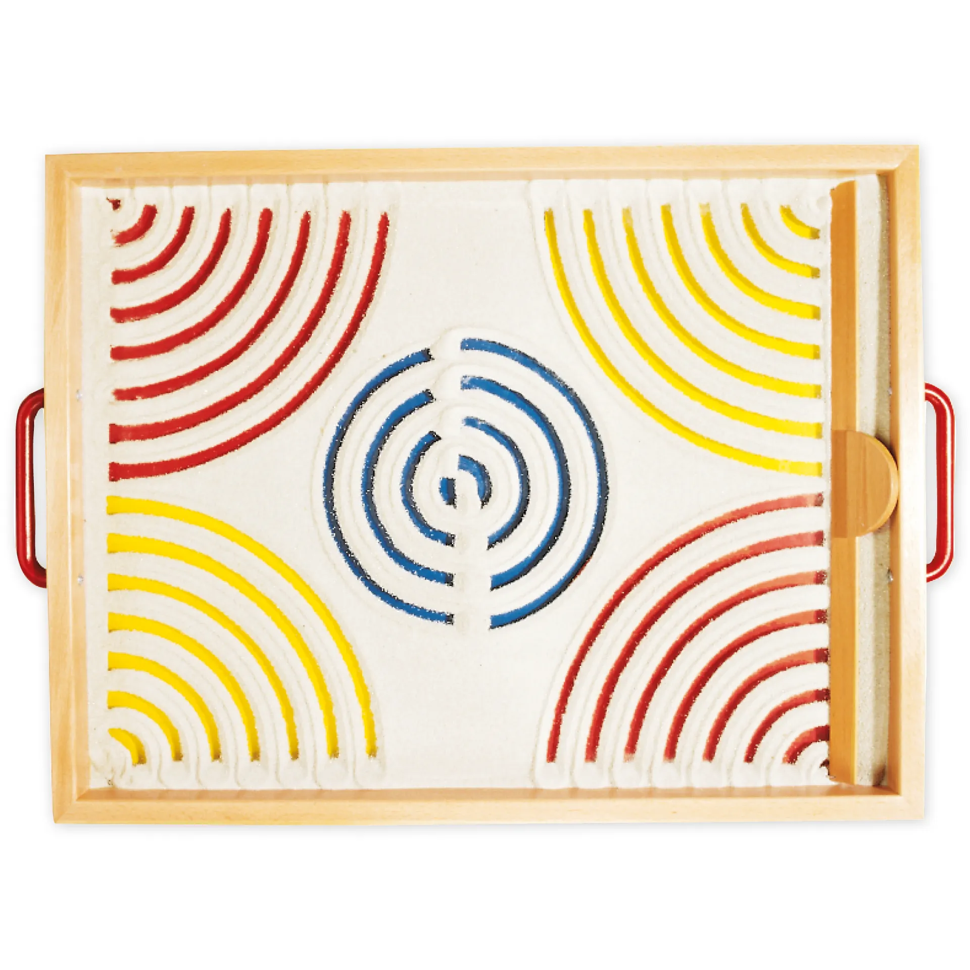 Sandwanne mit Glasboden, 5-tlg.