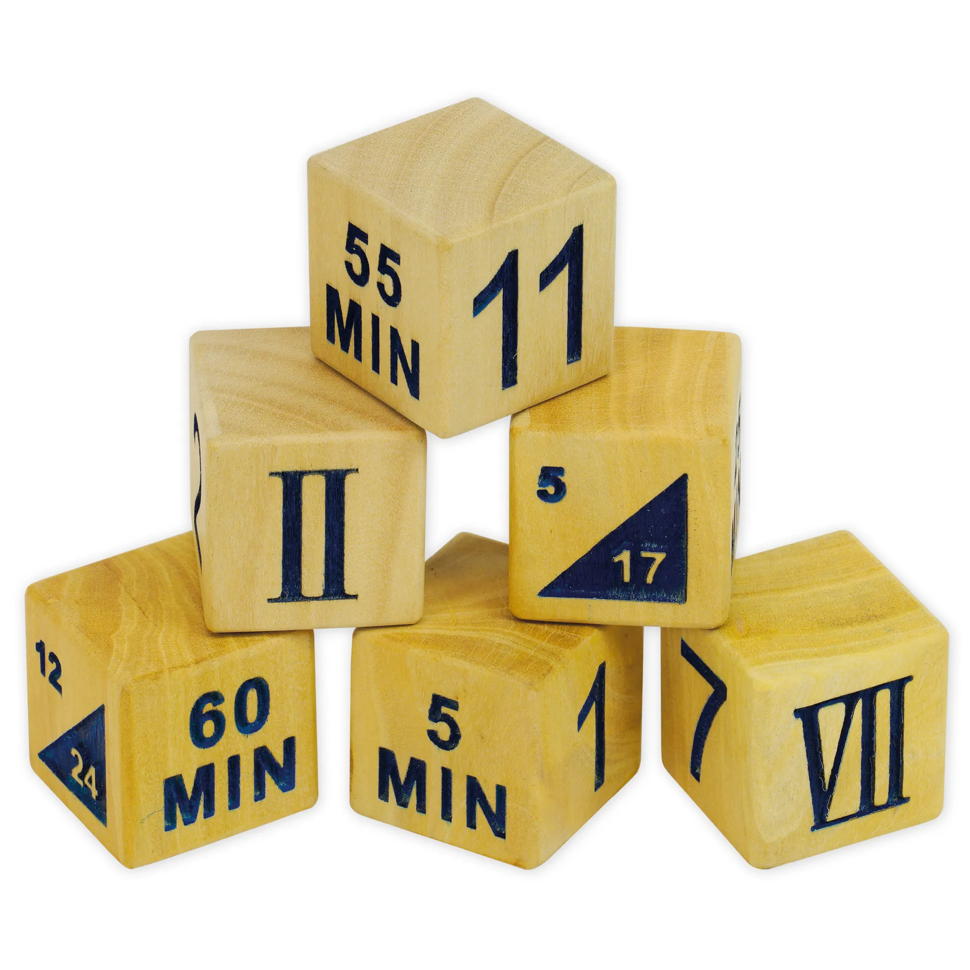 Pädagogische Lern- und Spieluhr „Zeit-Zeiger“, 30x30 cm, mit Quarzlaufwerk