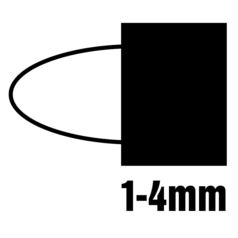 Whiteboard marker sæt, 4 stk.