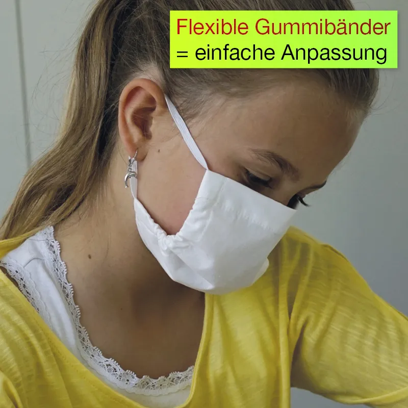 Gezichtsmasker voor dagelijks gebruik, met membraanfilter S (kinderen)