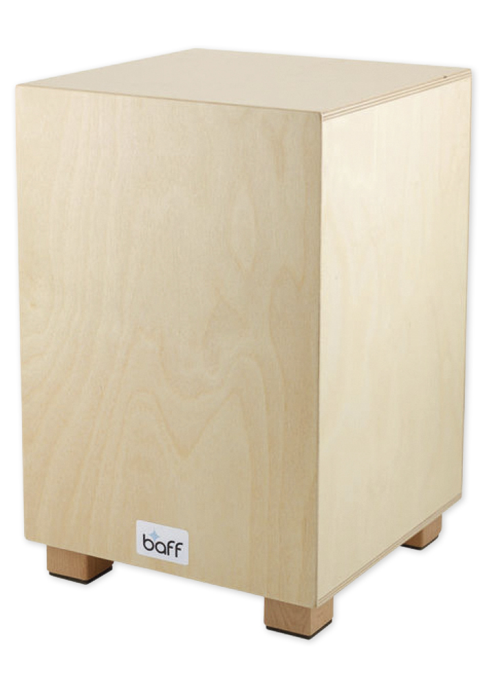 TimeTEX Cajon für Erwachsene, Sitzhöhe 49 cm