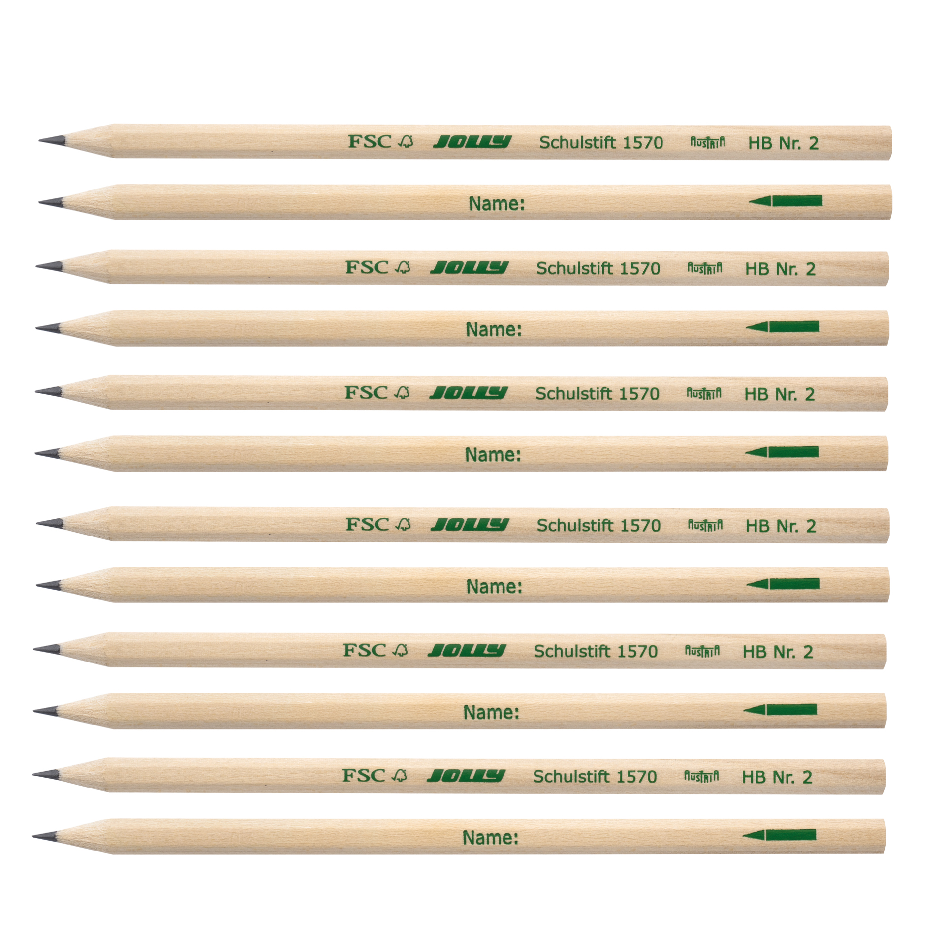 JOLLY Schul-Bleistift, 12-tlg.