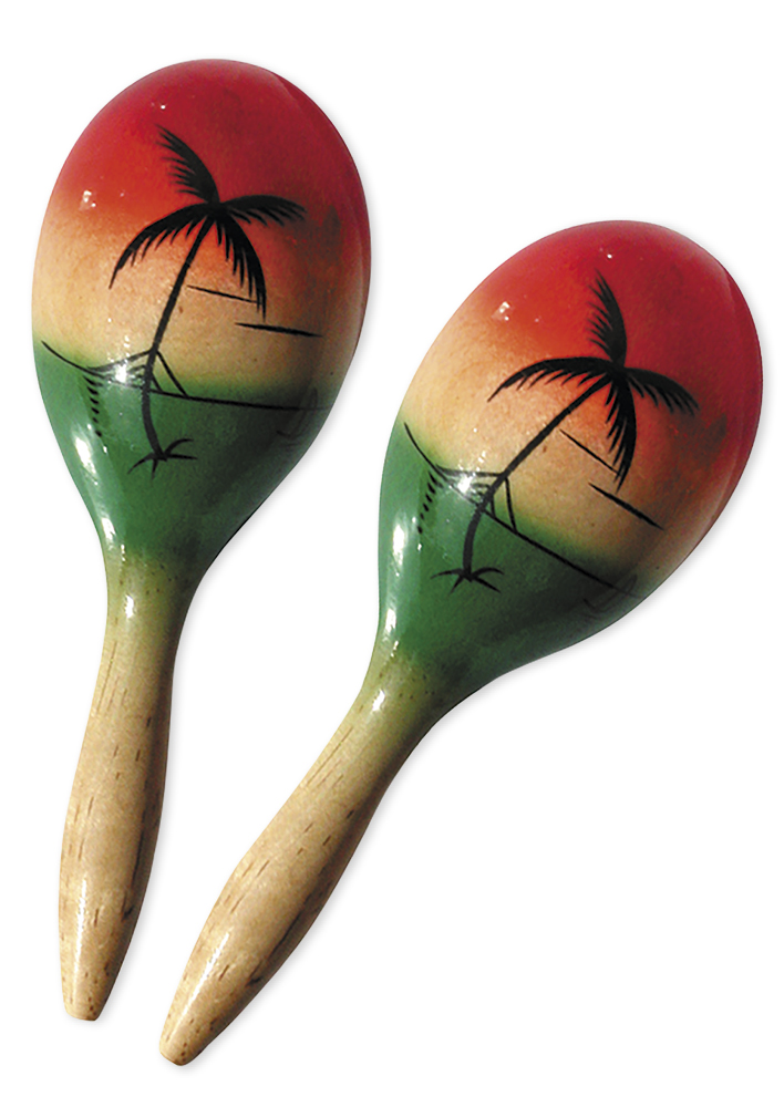 Mexikanische Maracas, 25 cm