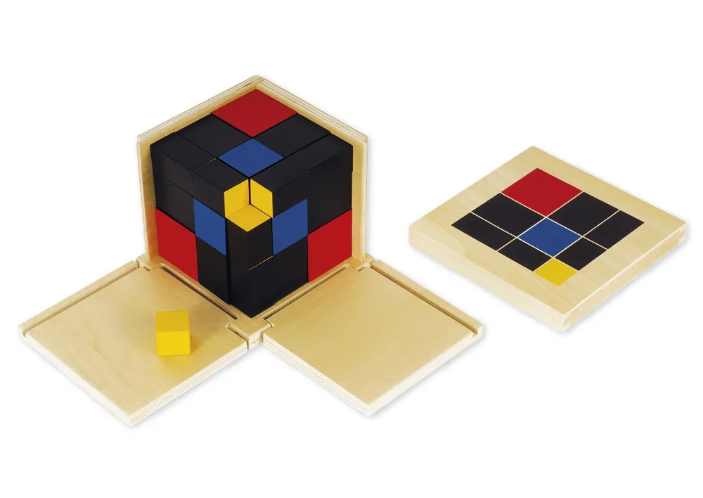 TimeTEX Trinomischer Würfel "Montessori Premium"