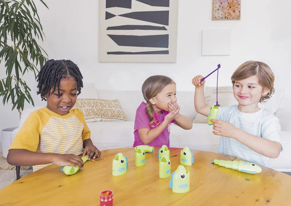 Spiel "Wer fängt den längsten Fisch?", 11-tlg.