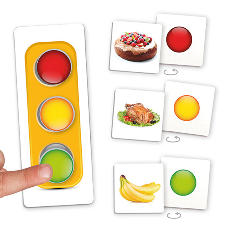 Lernspiel "Gesund essen: Die Ernährungsampel", 60-tlg.