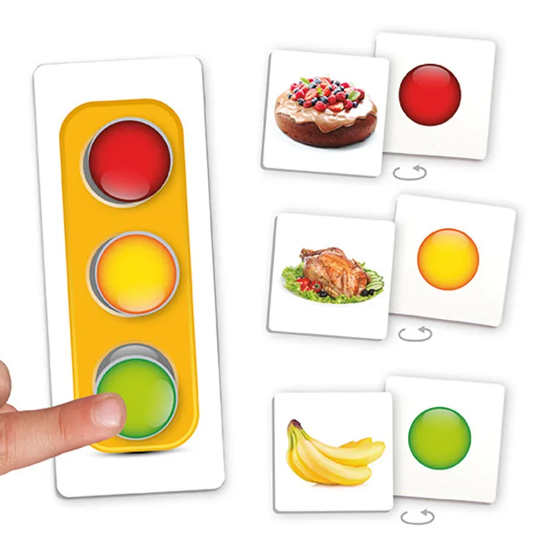 Lernspiel "Gesund essen: Die Ernährungsampel", 60-tlg.