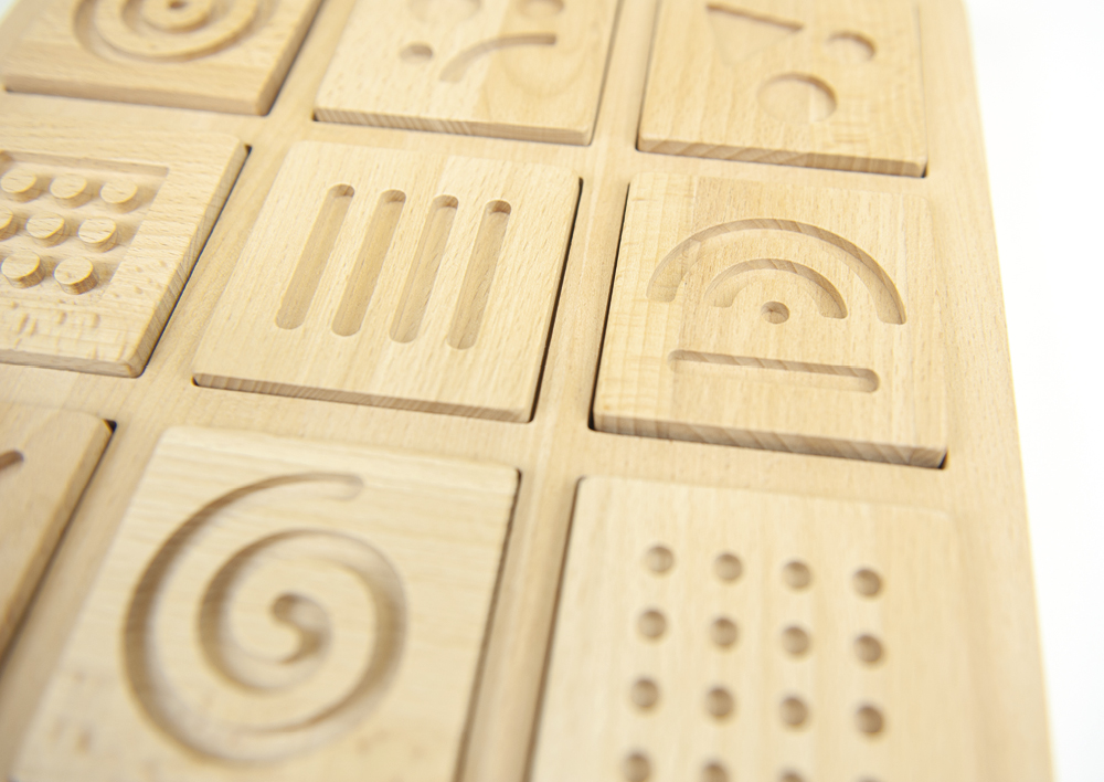 Tast-Memospiel "Puzzle", 20-tlg.