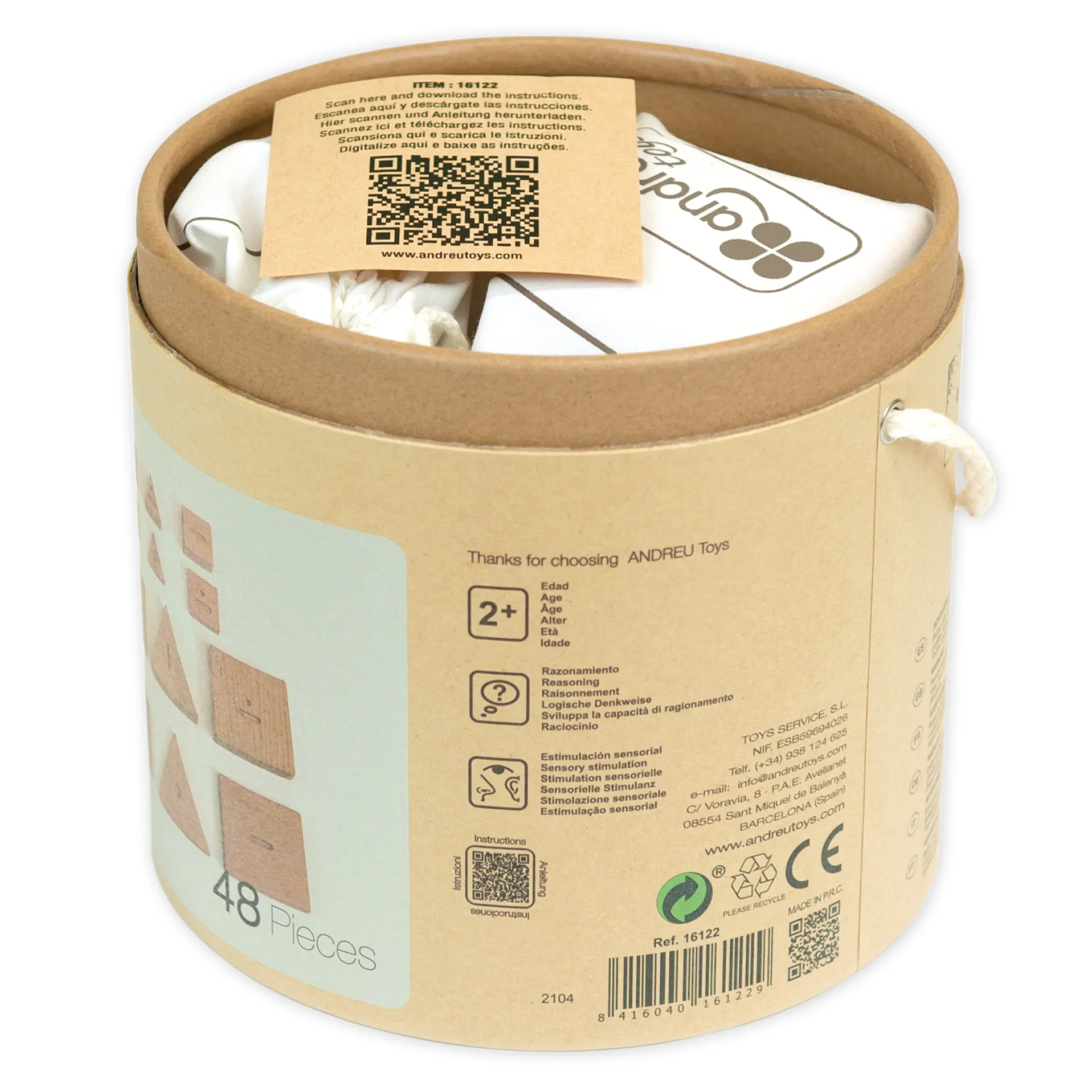 Logische voelblokken, 52-delig