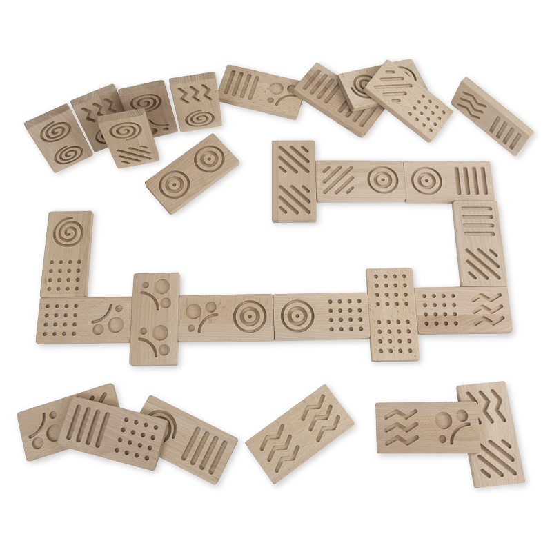 Tast-Domino "Muster", 29-tlg.