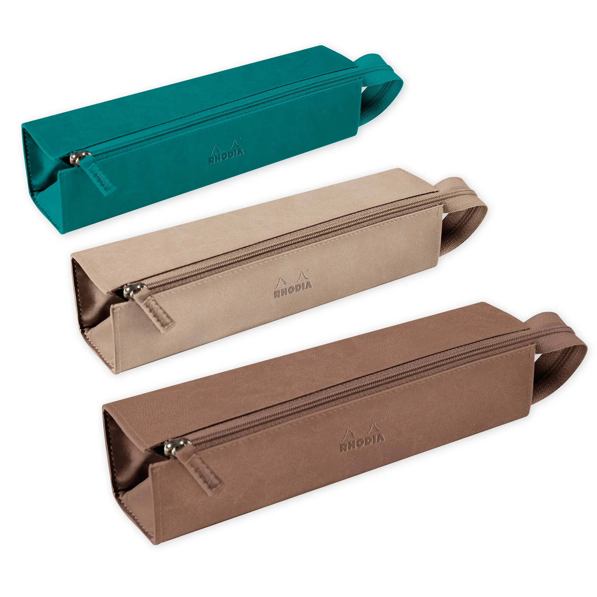 Hartschalen-Stiftmäppchen aus Kunstleder