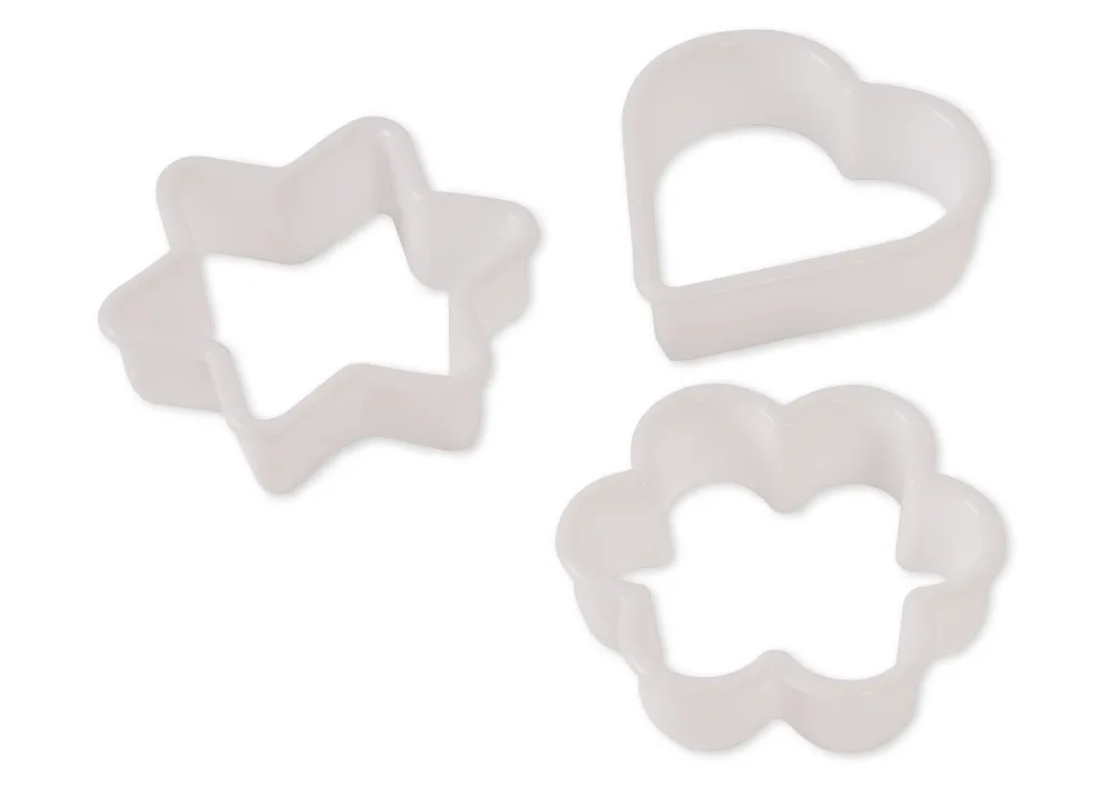 Ausstech-Formen, 3 Stück