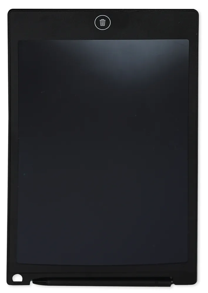 Digitale Schiefertafel SD "A4-XS", schwarzes Display, mit Filz-Hülle