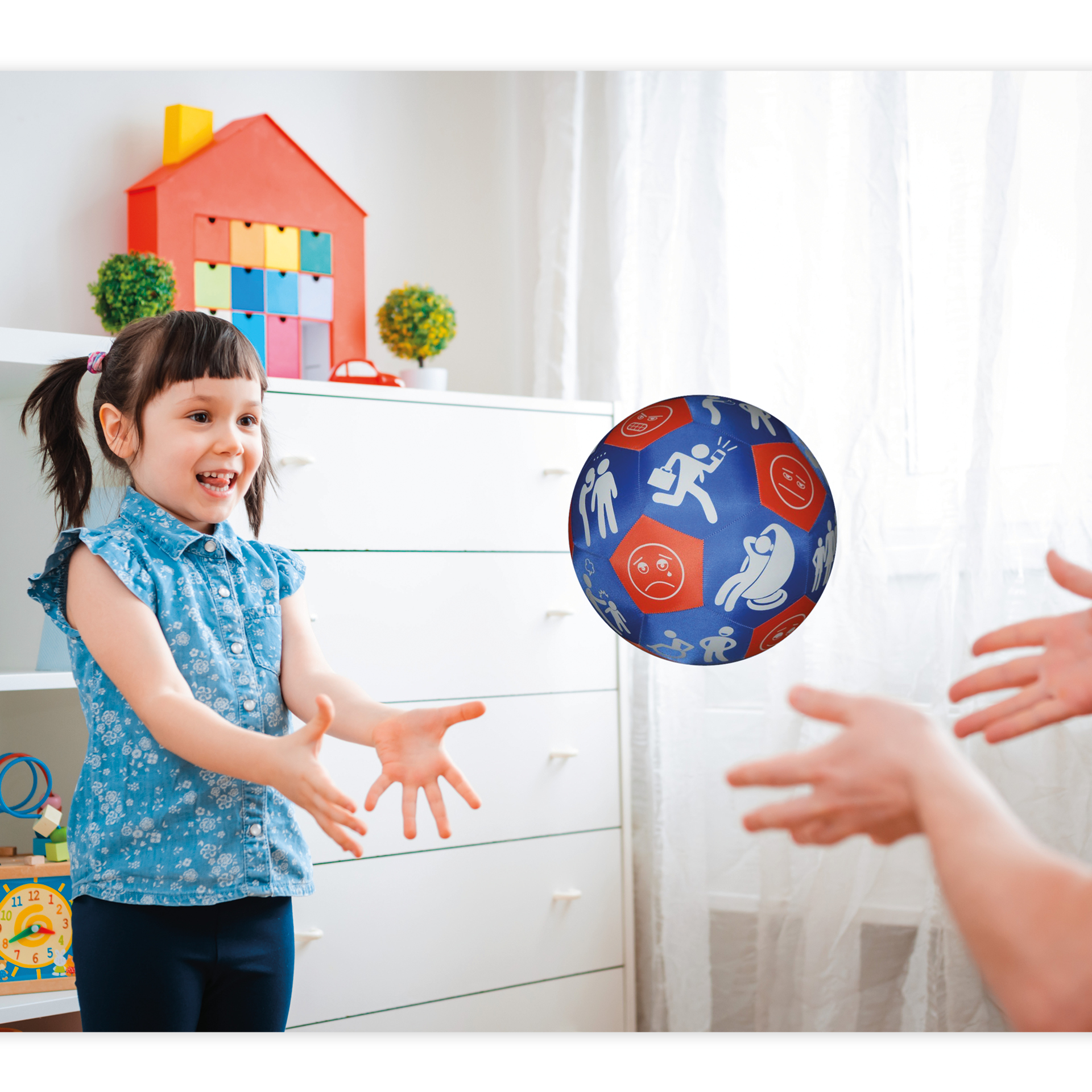 Aktivitetsboll "Pello" - Tid och dagar i veckan