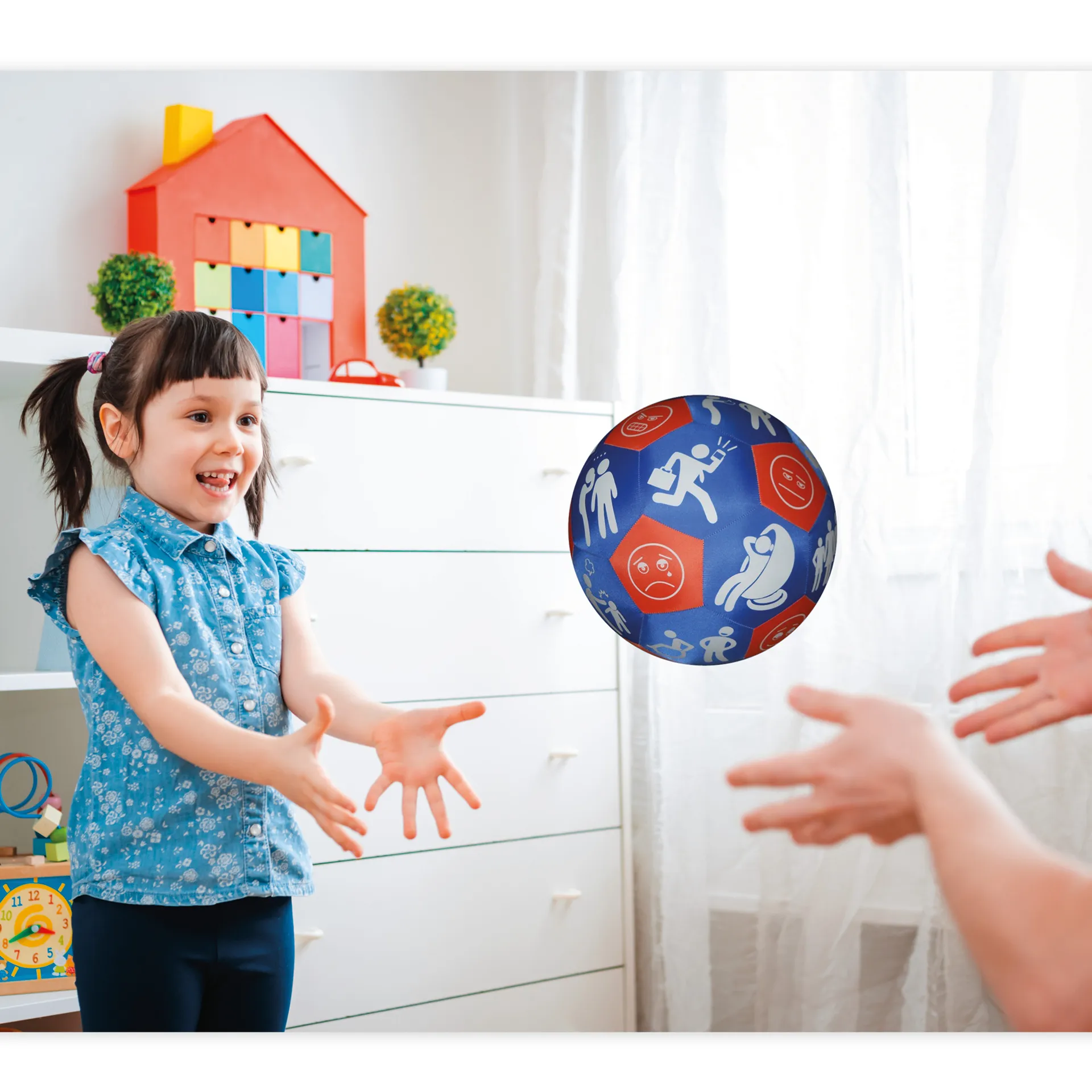 Aktivitetsboll "Pello" - Tid och dagar i veckan