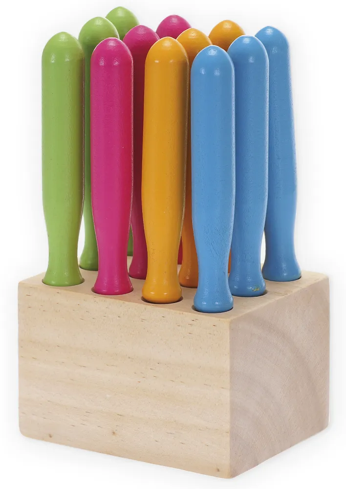 Holzblock für Prickelnadeln, 85x65x55 mm