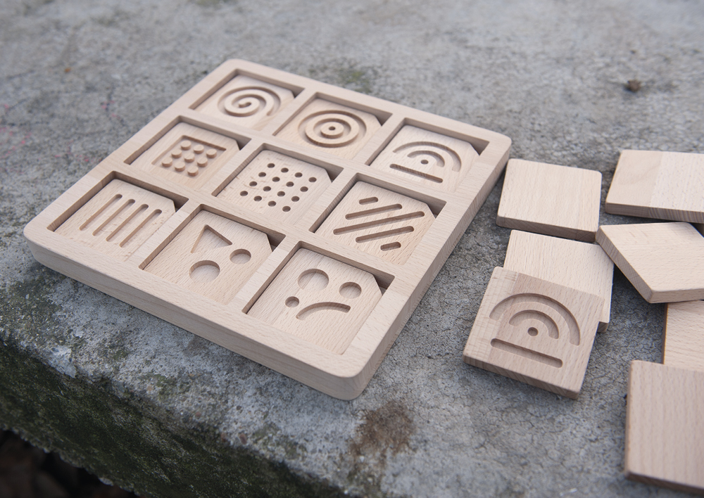 Tast-Memospiel "Puzzle", 20-tlg.