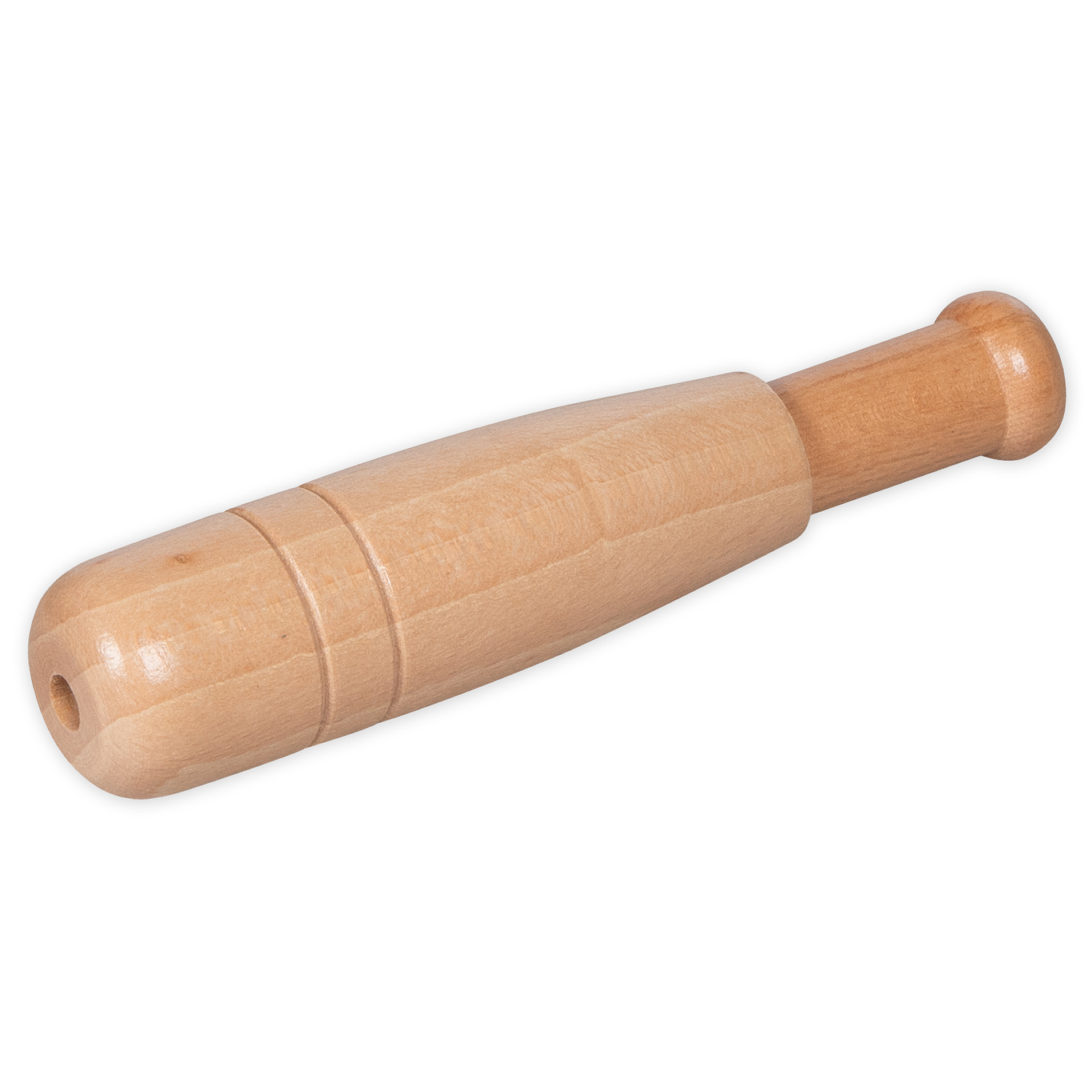 TimeTEX Entenpfeife aus Holz, 125 mm lang