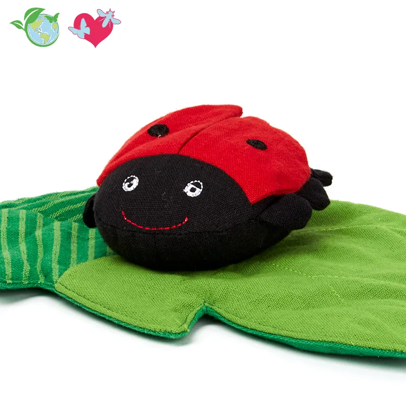 Wendepuppe "Lebenszyklus Marienkäfer", 4-tlg